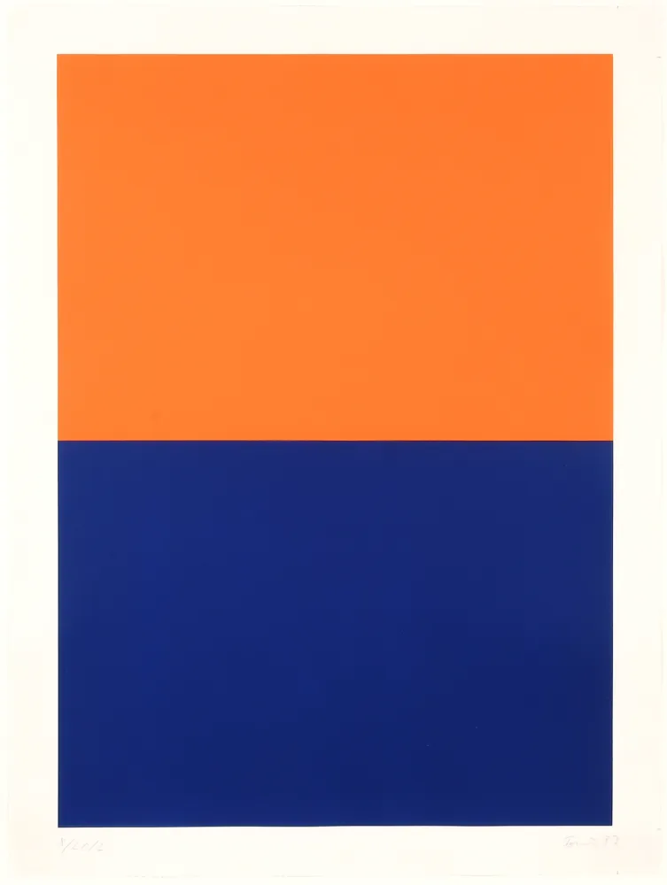 シルクスクリーン Forg - Ohne Titel 02