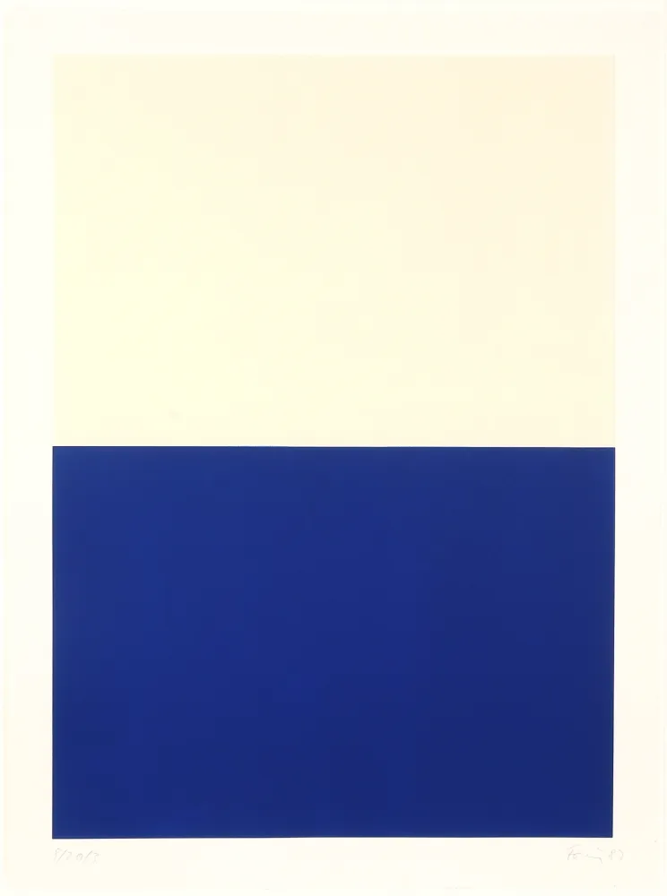 シルクスクリーン Forg - Ohne Titel 03