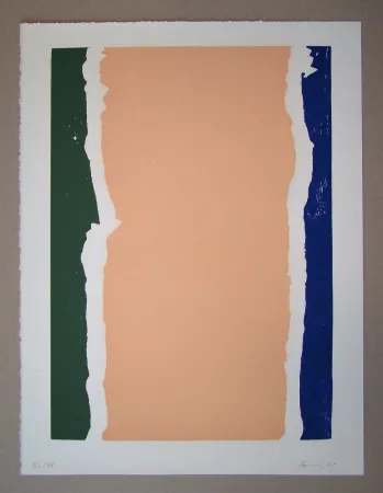 木版 Forg - Ohne Titel