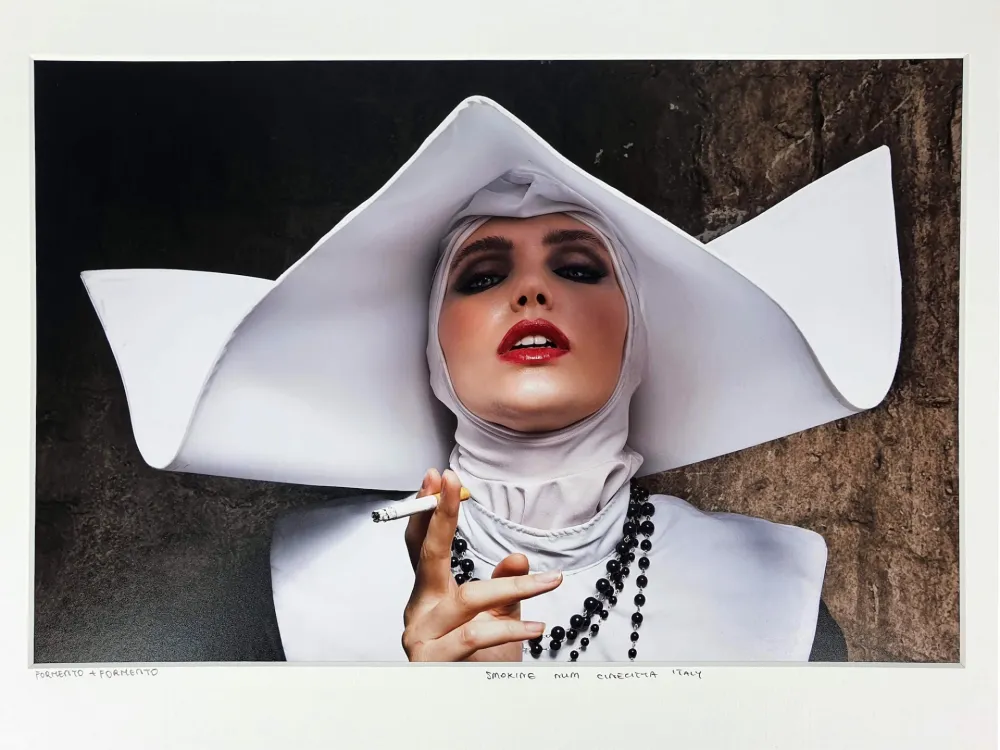 写真 Formento & Formento - Smoking Nun, Cinecitta Italy