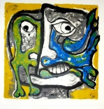 リトグラフ Forner - Terragueo año 2888