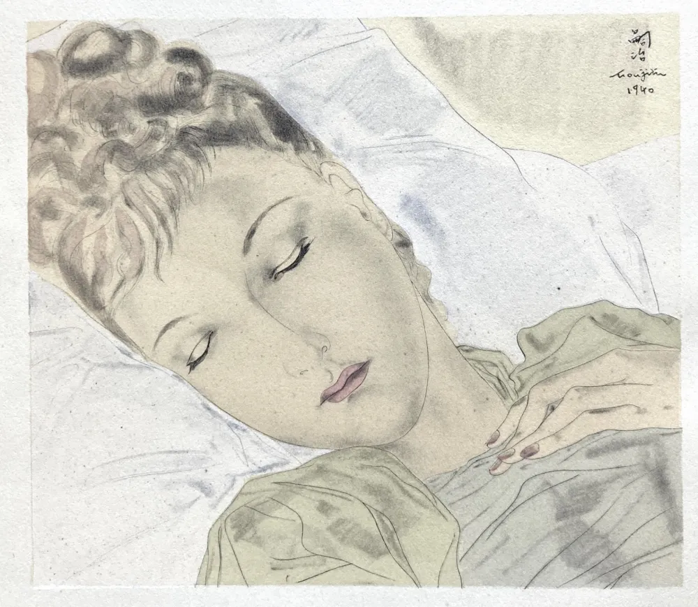 技術的なありません Foujita - Foujita et Jean Giraudoux Combat avec L’image. 1941.