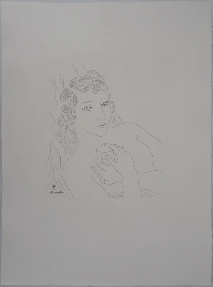 彫版 Foujita - Isabey, mon seul ami