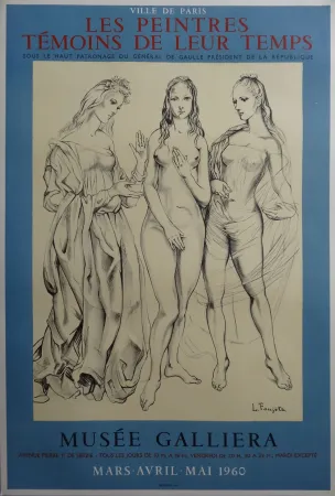 挿絵入り本 Foujita - Les trois Graces : La Jeunesse