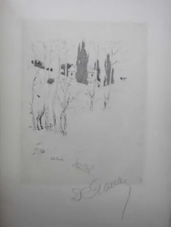 彫版 Fournier - [Eaux-fortes pour] Contes, Hyalis....