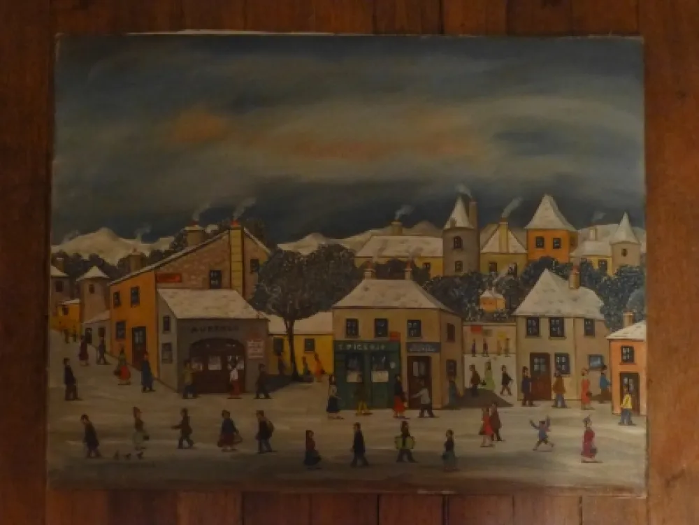 技術的なありません Fous - Rue du Chateau , l'hiver