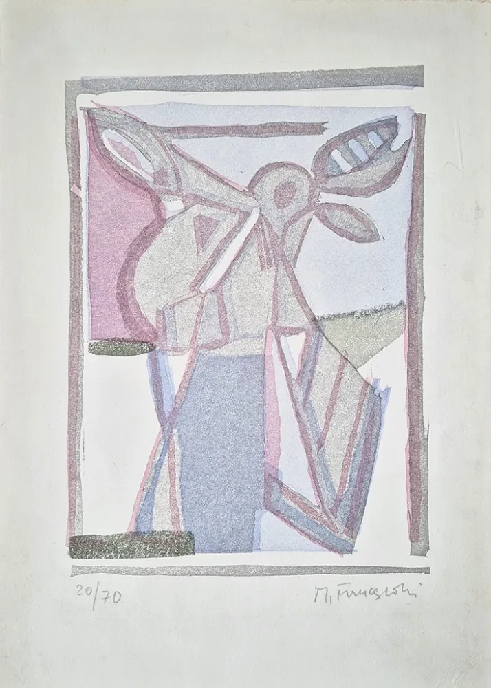 木版 Francesconi - Composizione 2