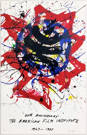 シルクスクリーン Francis - A RED STAR