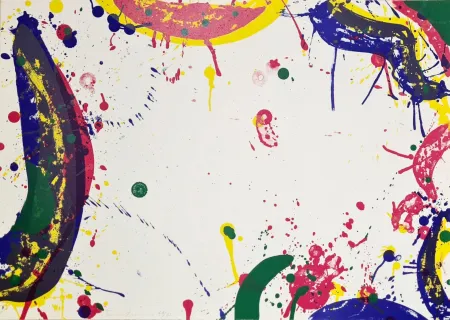 リトグラフ Francis - Colors in space