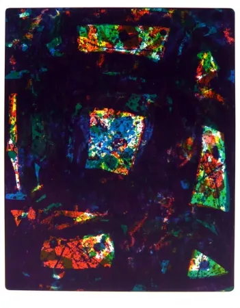 リトグラフ Francis - Composition