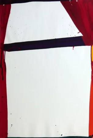 リトグラフ Francis - Composition abstraite