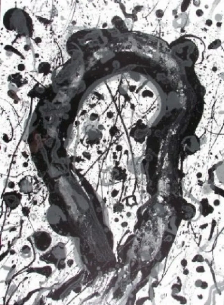 リトグラフ Francis - From poème dans le ciel