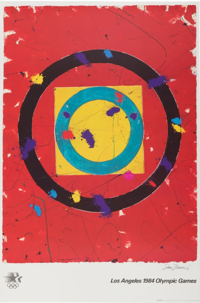 リトグラフ Francis - Los Angeles Olympic 1984 - Hand-signed