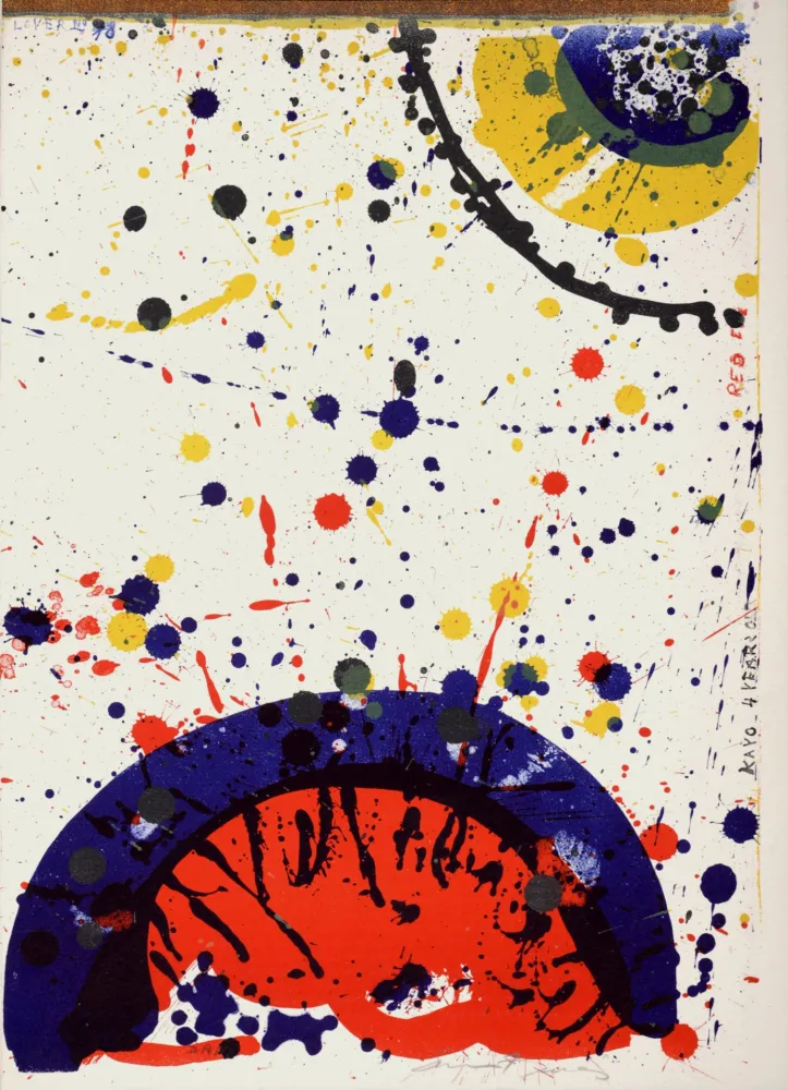 リトグラフ Francis - Lover n°18, 1964