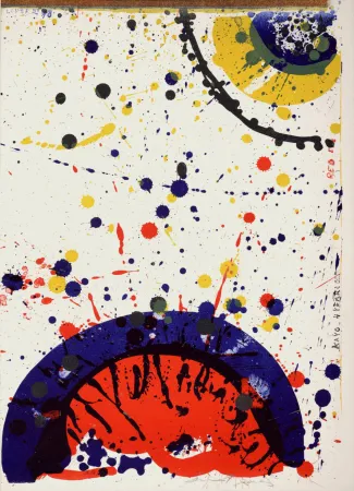 リトグラフ Francis - Lover n°18, 1964