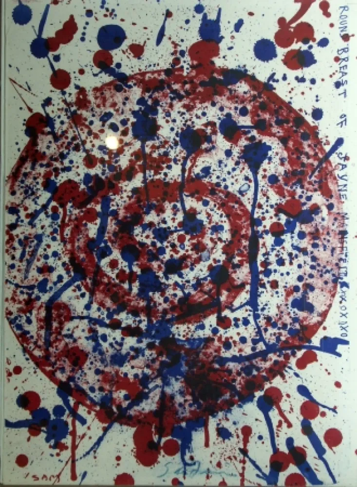 リトグラフ Francis - Round Breast of Jayne Mansfield