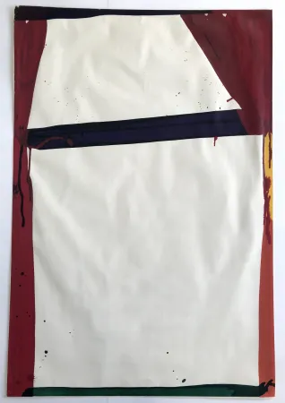 シルクスクリーン Francis - Sans titre (Lembark 243)