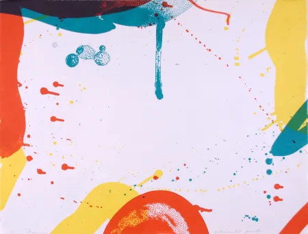 リトグラフ Francis - Sans titre - Untitled (SF-61)