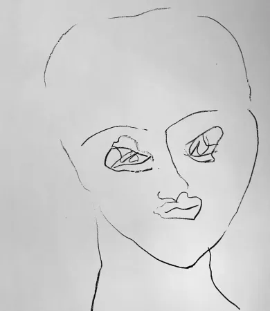 リトグラフ Francis - Self Portrait