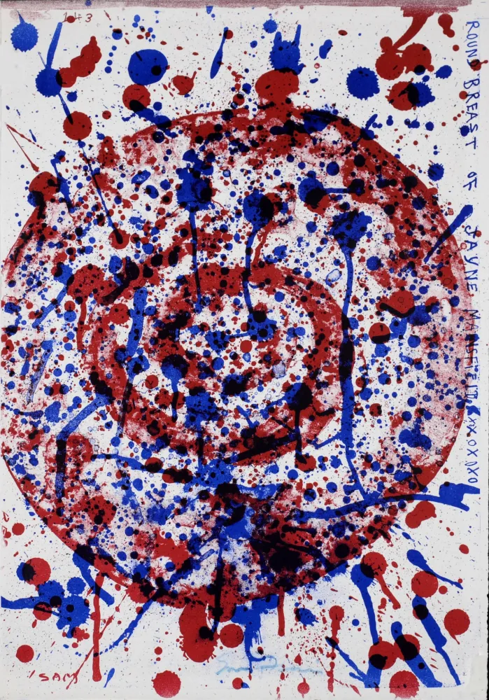 リトグラフ Francis - The breast of Jayne Mansfield, 1964