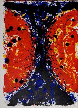 リトグラフ Francis - Uncle Sam, 1964 (Hand-signed)