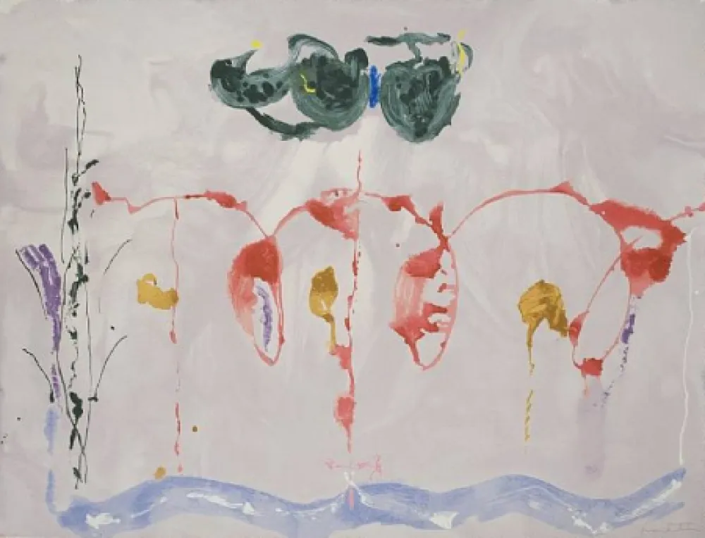 シルクスクリーン Frankenthaler - Aerie