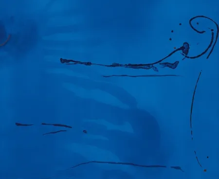リトグラフ Frankenthaler - Blue Current