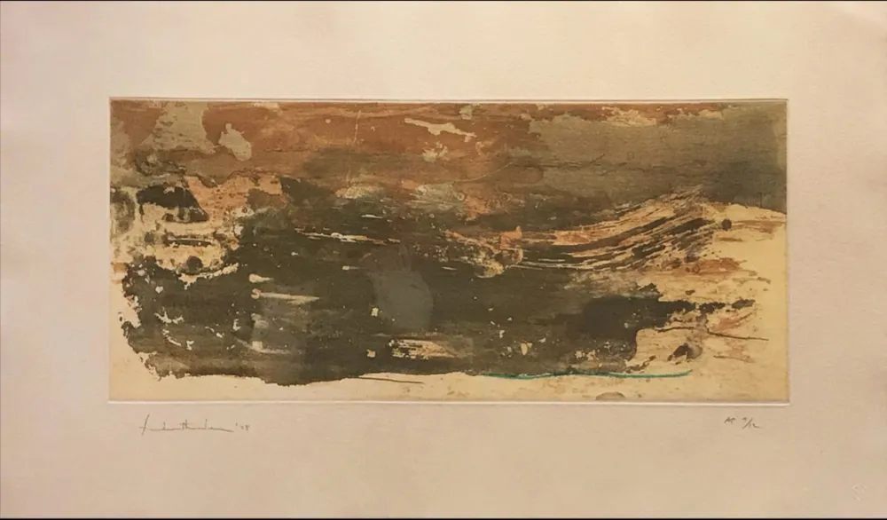 彫版 Frankenthaler - Earth Slice