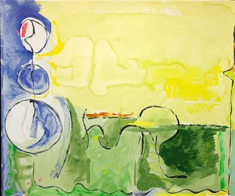 シルクスクリーン Frankenthaler - Flotilla