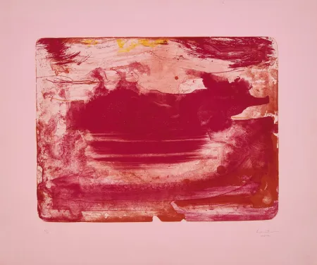 リトグラフ Frankenthaler - The Red Sea