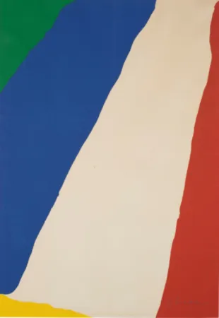 シルクスクリーン Frankenthaler - Untitled