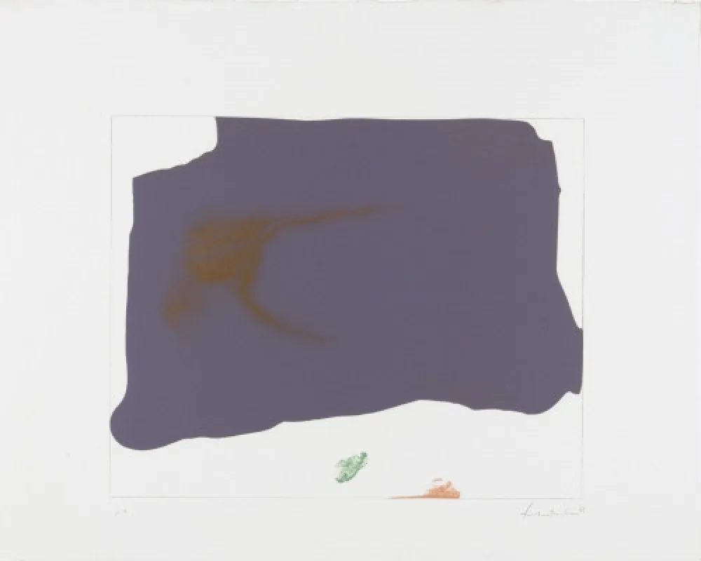 リトグラフ Frankenthaler - Variation II on Mauve Corner
