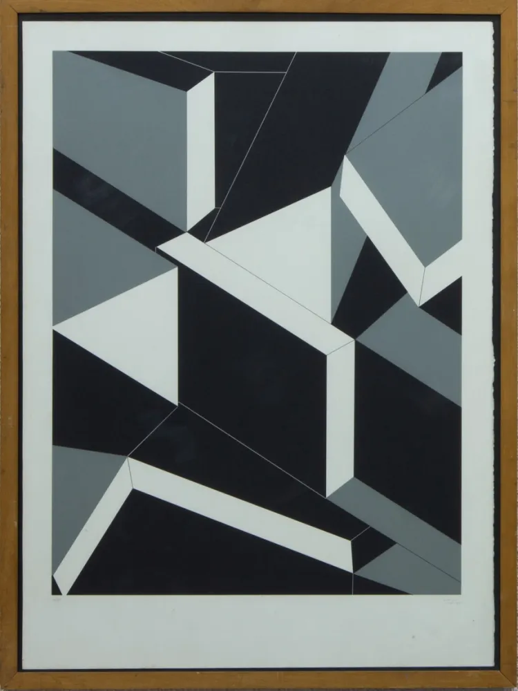 リトグラフ Frasca'nato - SENZA TITOLO