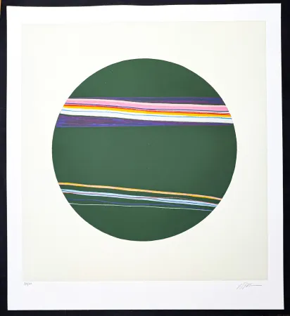 シルクスクリーン Frattini - Vittore Frattini (1937) - Untitled - Screen printing on paper
