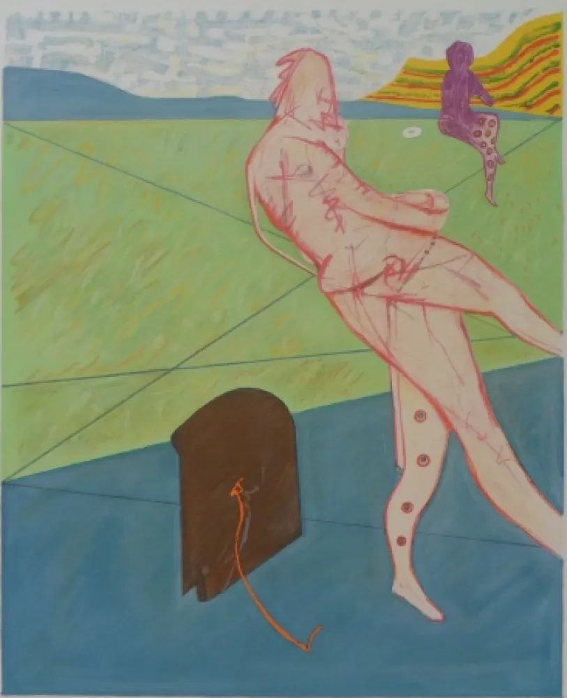 リトグラフ Freddie - Composition