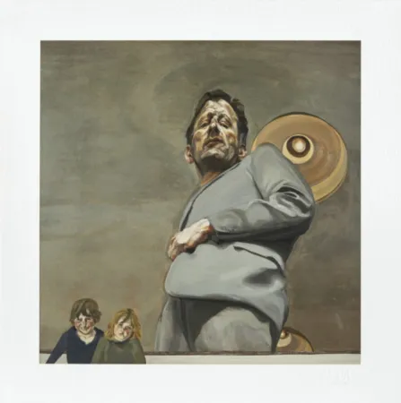 多数の Freud - Reflection With Two Children (Self-portrait)