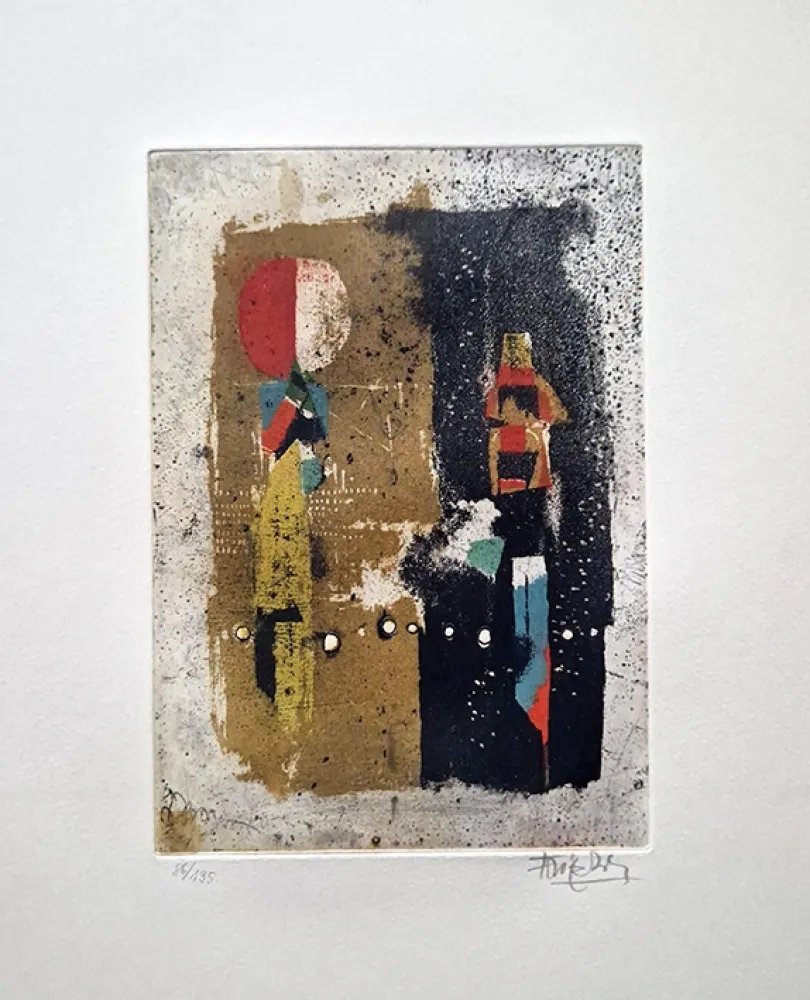 エッチング Friedlaender - Composition