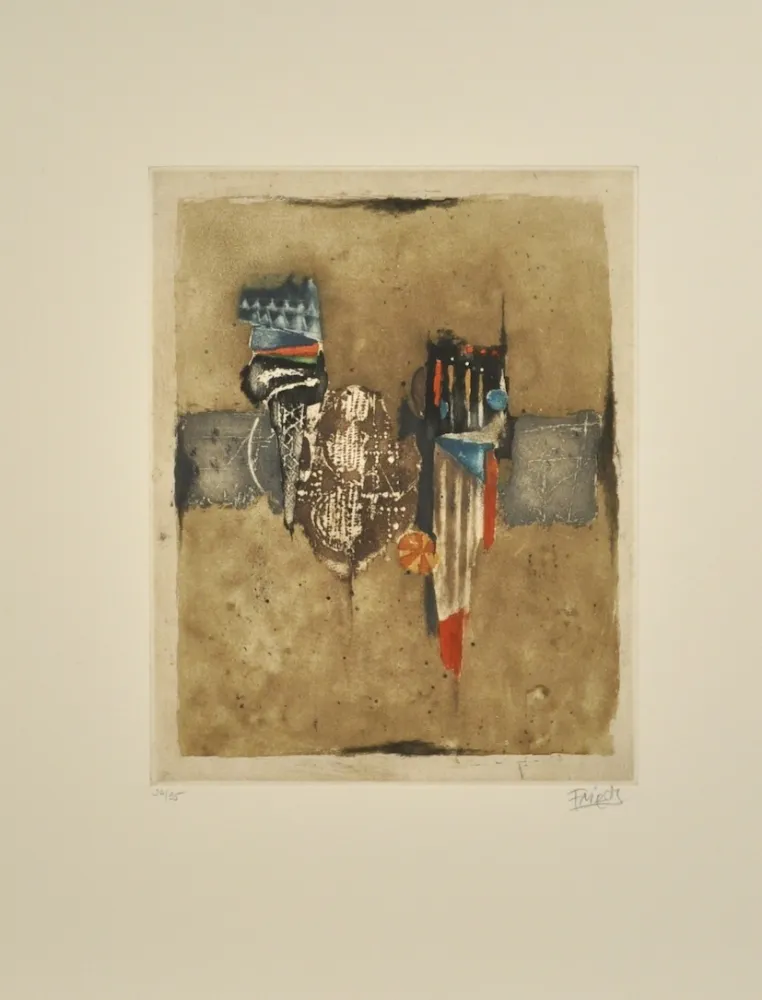 エッチングと　アクチアント Friedlaender - Composition II