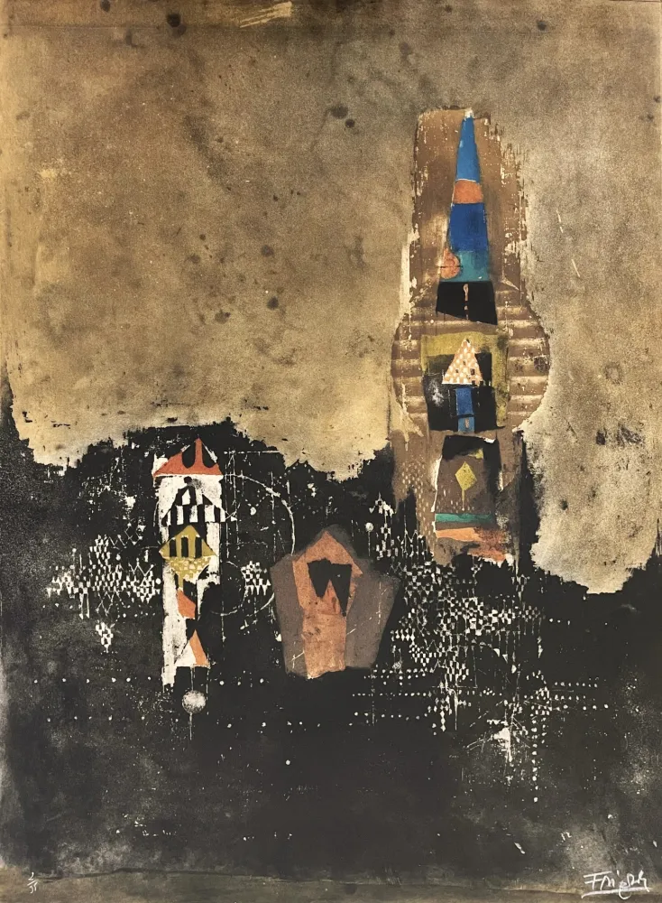 エッチング Friedlaender - Composition III