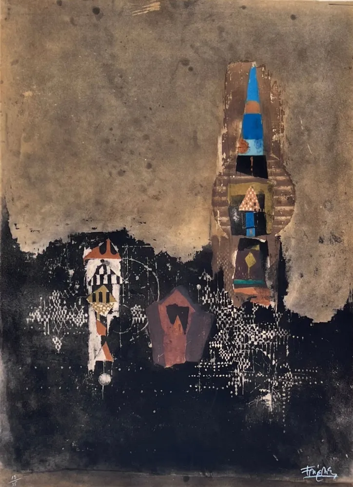 彫版 Friedlaender - Composition III 