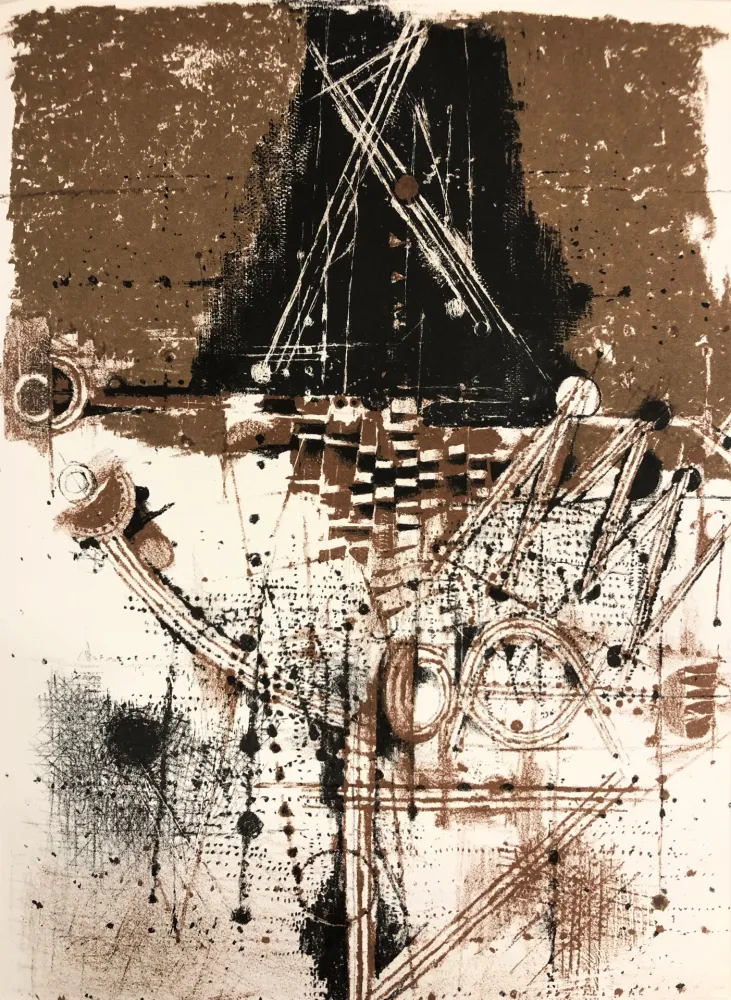 リトグラフ Friedlaender - Les oiseaux (The Birds)