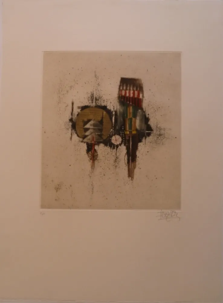 彫版 Friedlaender - Meditation II