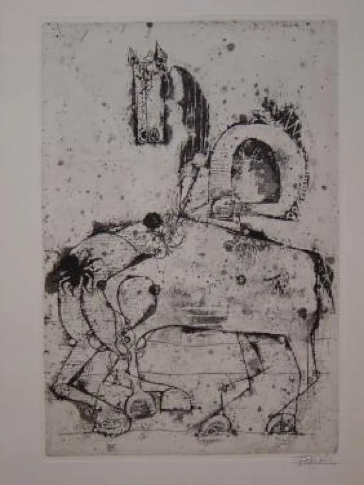 エッチングと　アクチアント Friedlaender - Petit Bestiaire