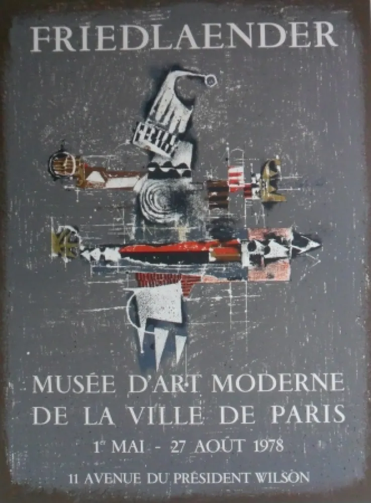 リトグラフ Friedlaender - Poster de luxe edition signed
