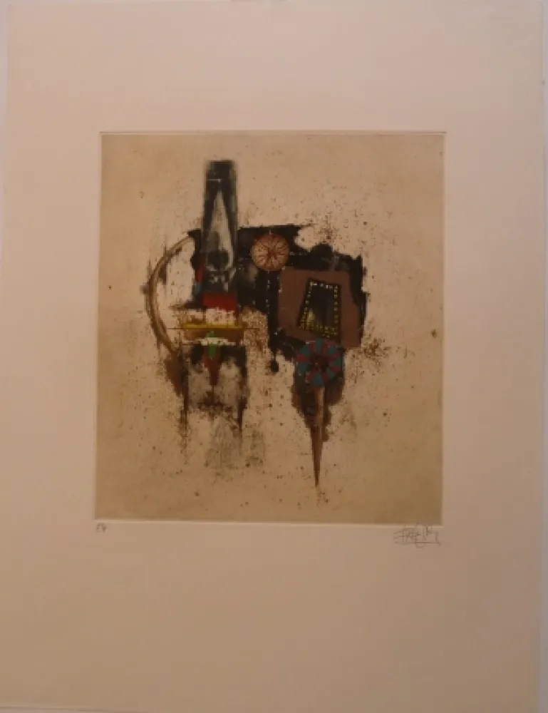 彫版 Friedlaender - Prières de L'Aube V