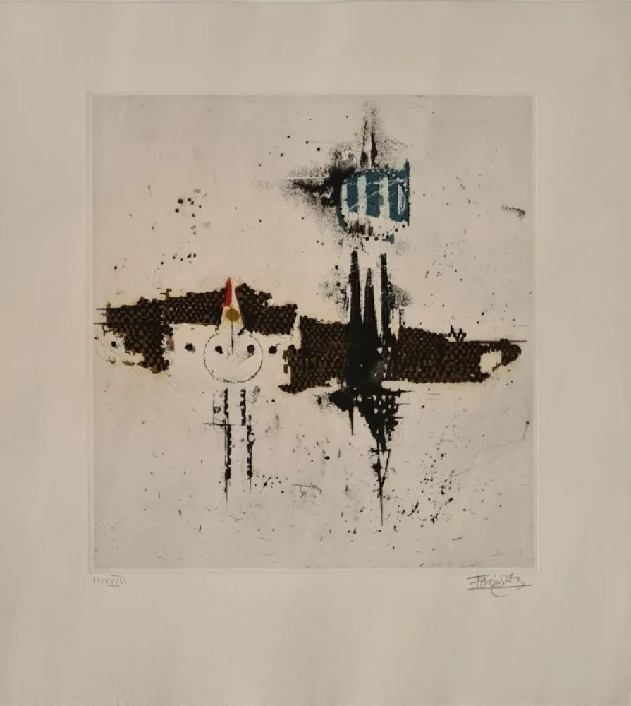 彫版 Friedlaender - Sans titre