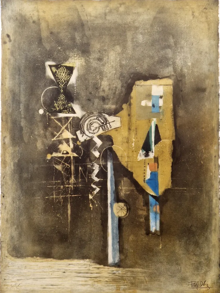 エッチング Friedlaender - Sans Titre