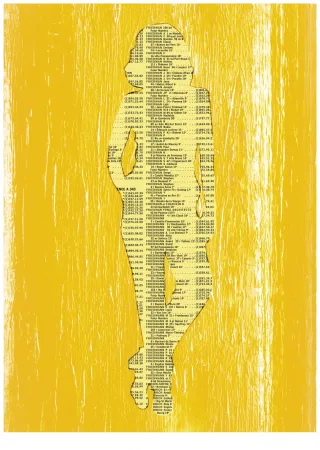 シルクスクリーン Friedmann - Nu (Collection Naked)