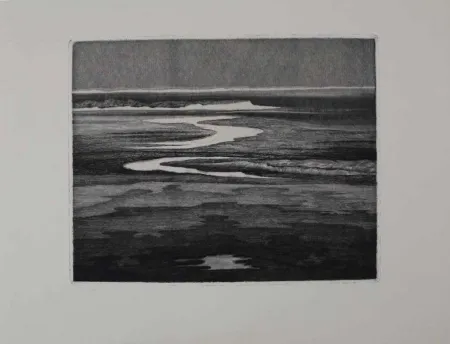 彫版 Friedrich - Das Watt / The Wadden