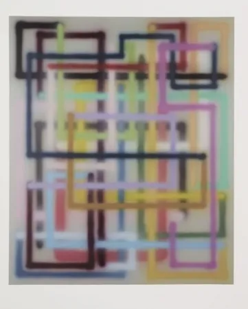 デジタル版画 Frize - Sans titre